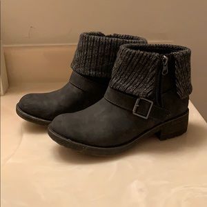 Gray Rocketdog ankle boots